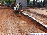 Backfilling and compacting along foundation wall at column line 6.5 (G-D) Facing South-East (800x600).jpg